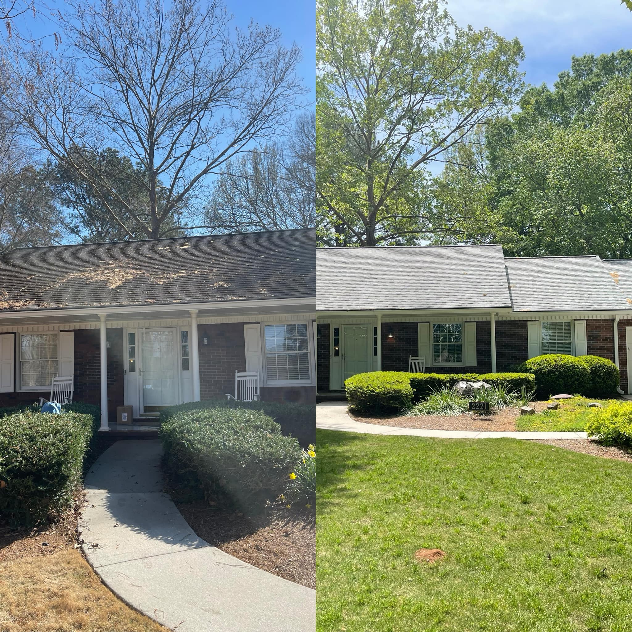roof-wash-before-after roof washing in mcdonough