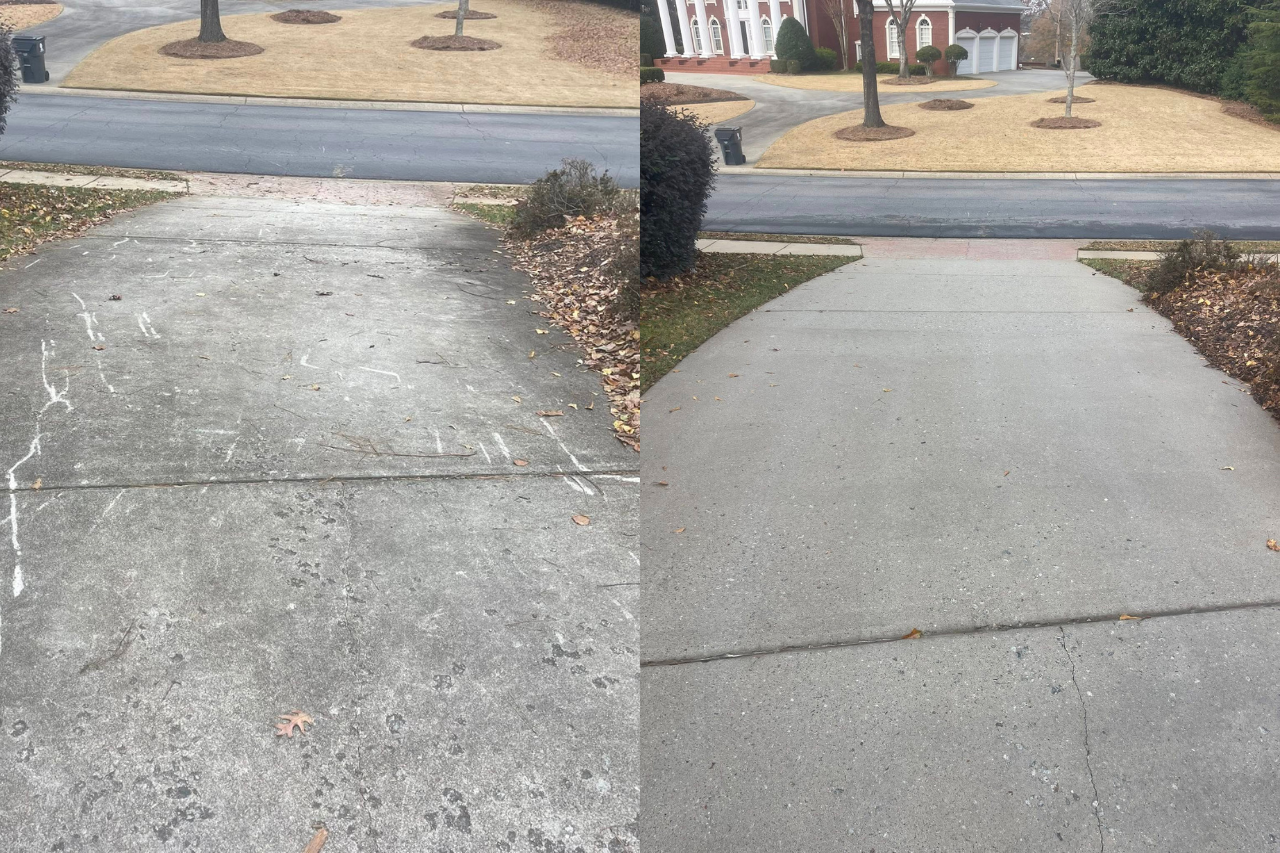 driveway cleaning McDonough, GA